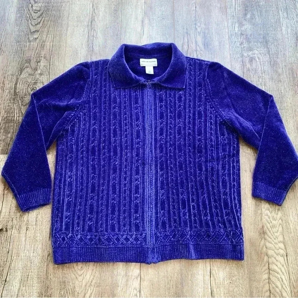 Alfred Dunner Sweater Very Thick & Warm Size 1X - Picture 14 of 15